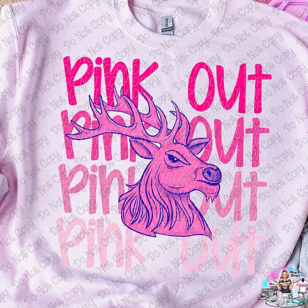 Pink Out - Tons of Mascots to Choose From  SHIRT