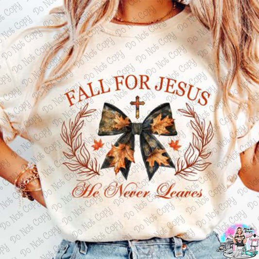 Fall for Jesus Coquette SHIRT