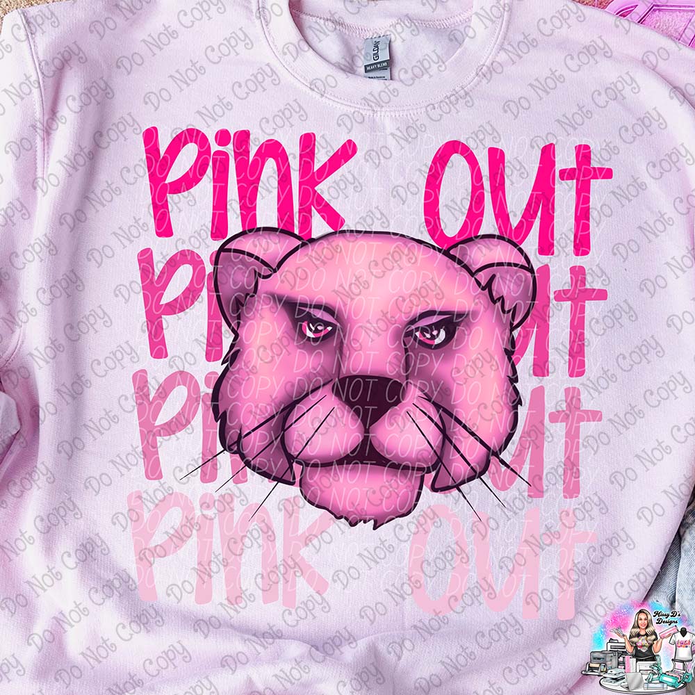 Pink Out - Tons of Mascots to Choose From  SHIRT