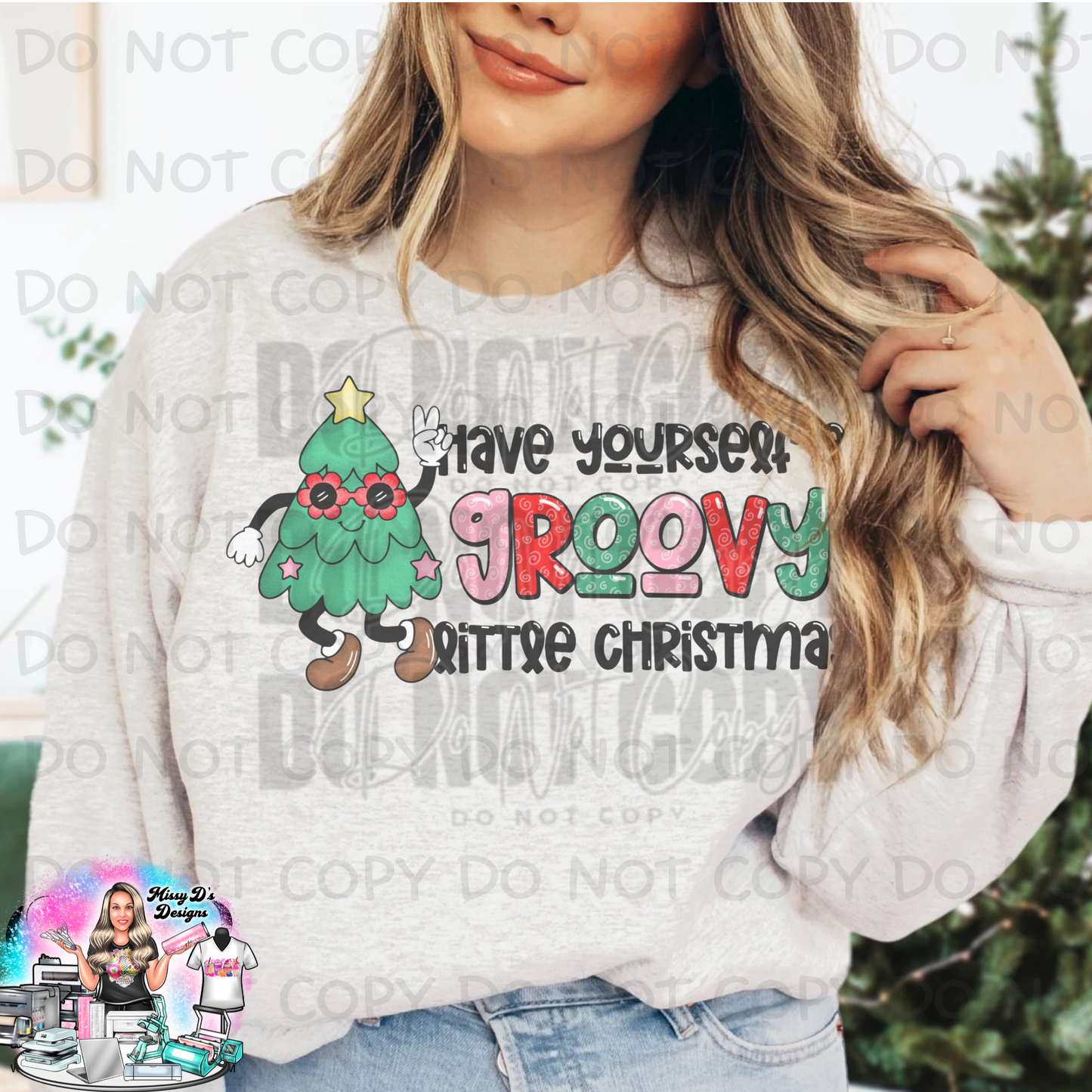 Have yourself a groovy little Christmas SHIRT