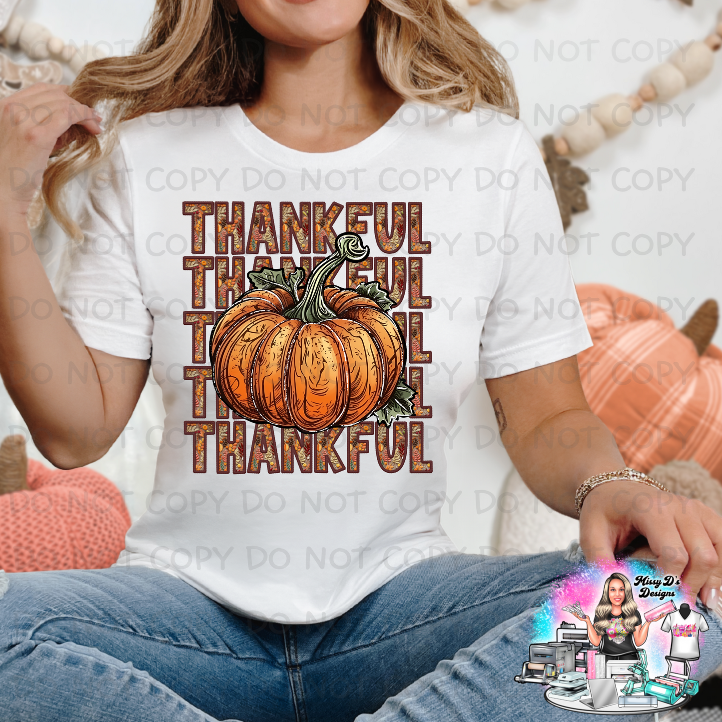 Thanksgiving 22x80 inch Pre-made DTF Gang Sheet