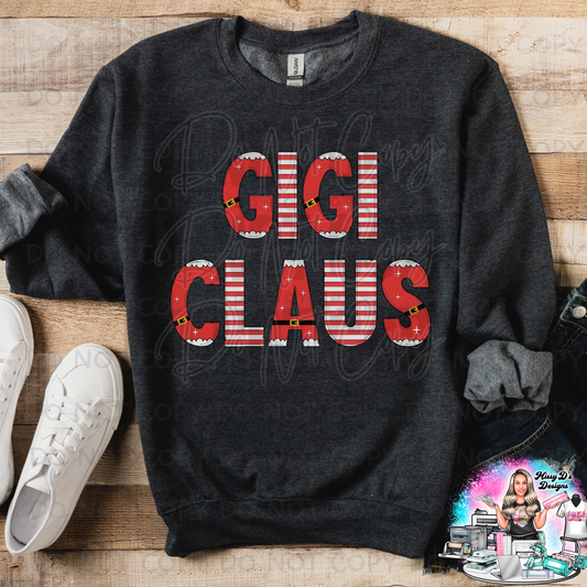 GiGi Claus Christmas SHIRT