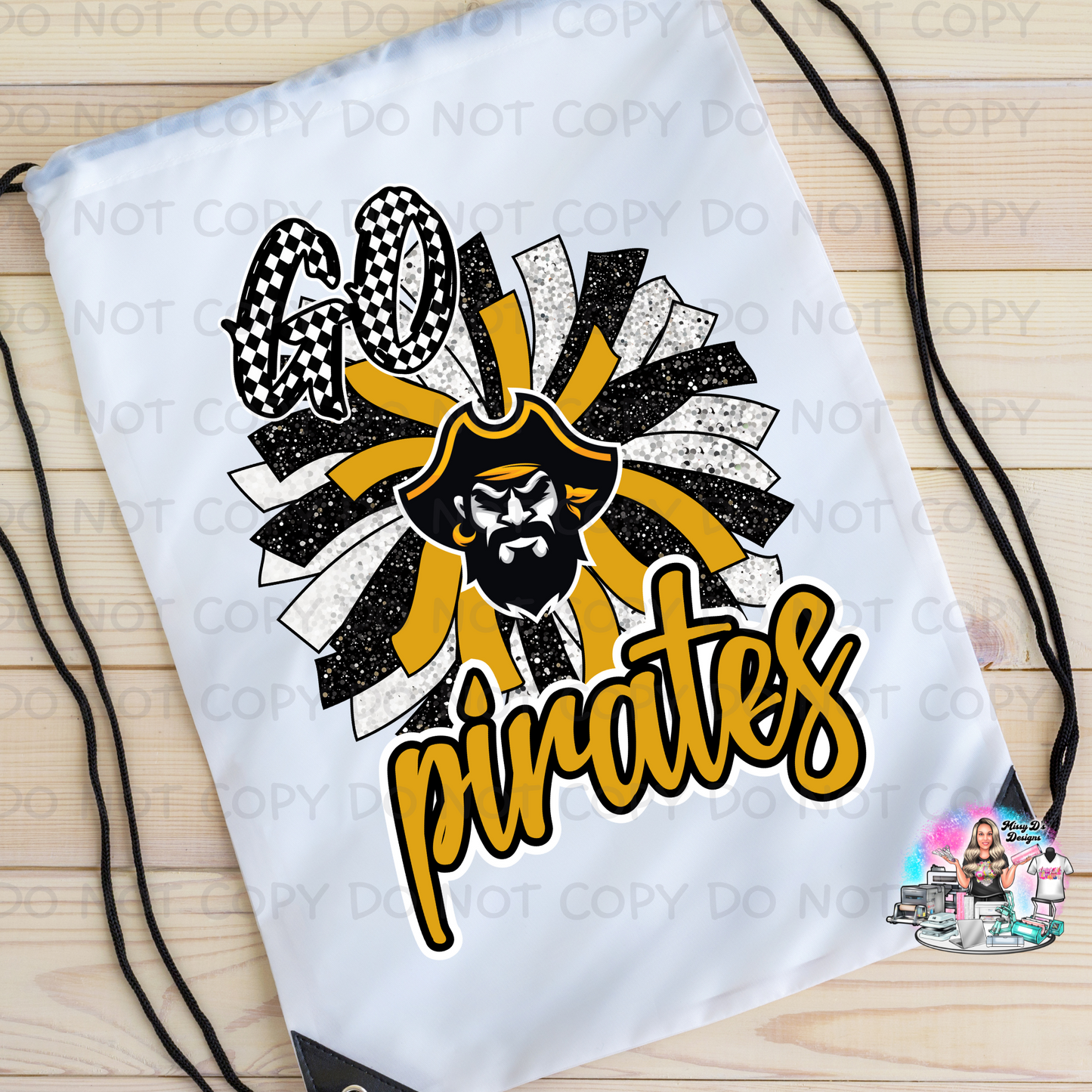 Personalized Drawstring Bag