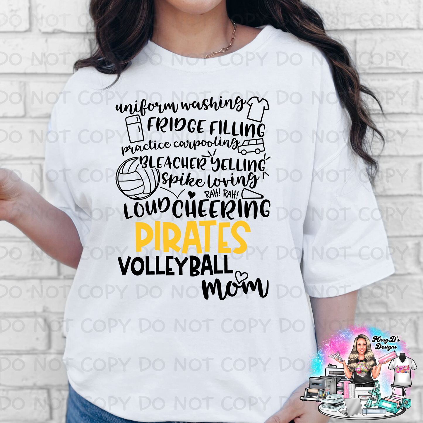 Pirates Volleyball Mom SHIRT