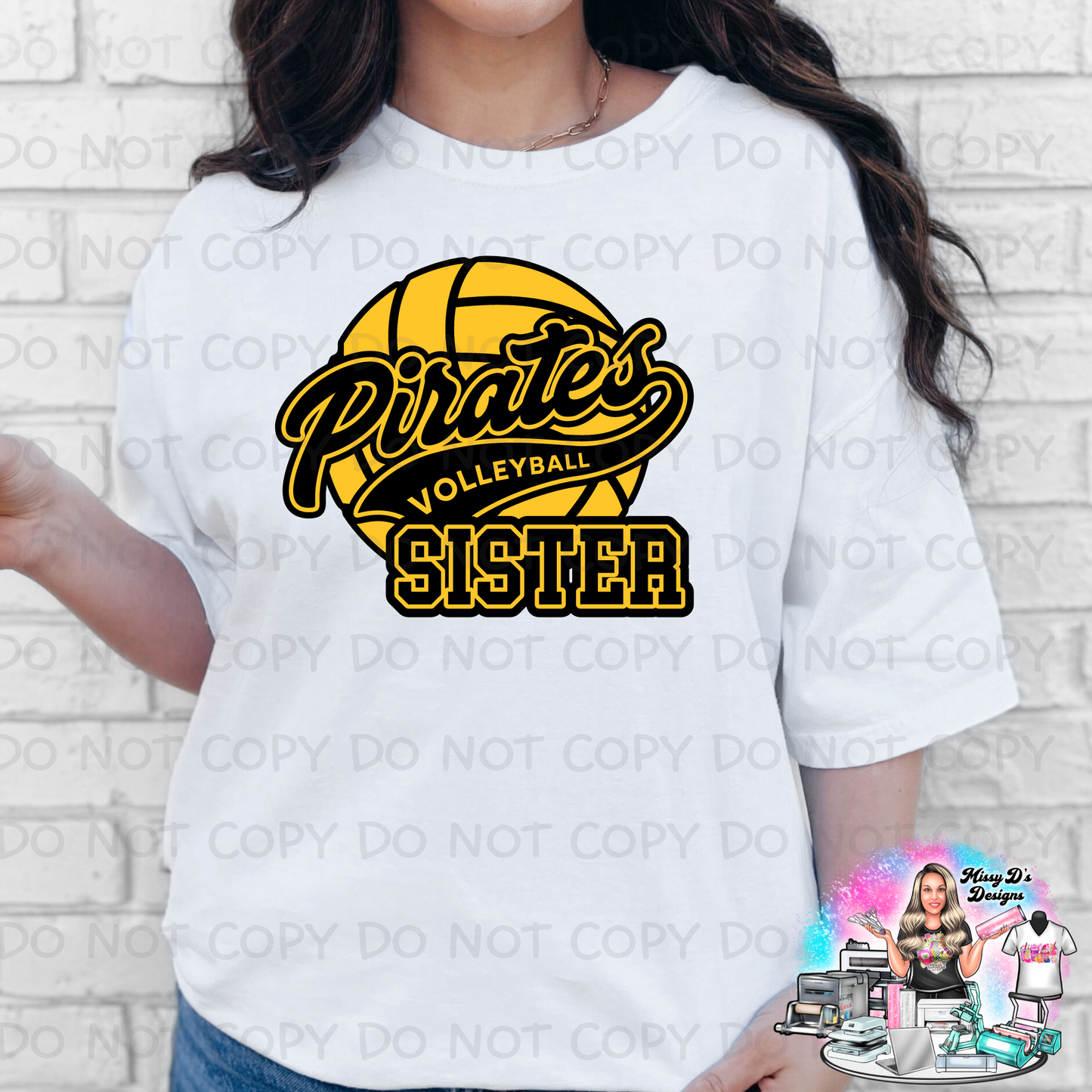 Pirates Volleyball Sister SHIRT