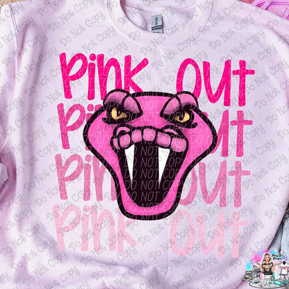 Pink Out - Tons of Mascots to Choose From  SHIRT