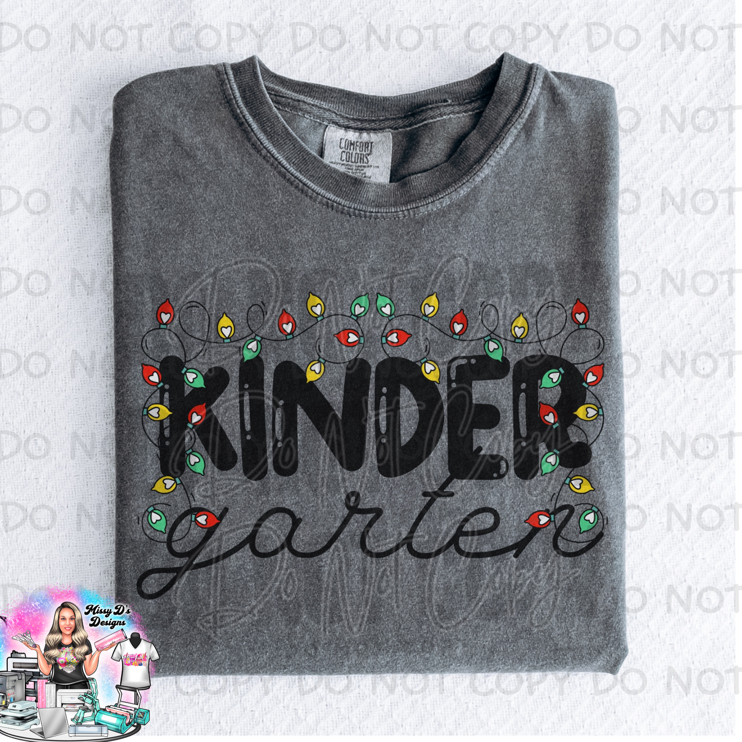 Kindergarten Christmas Lights SHIRT