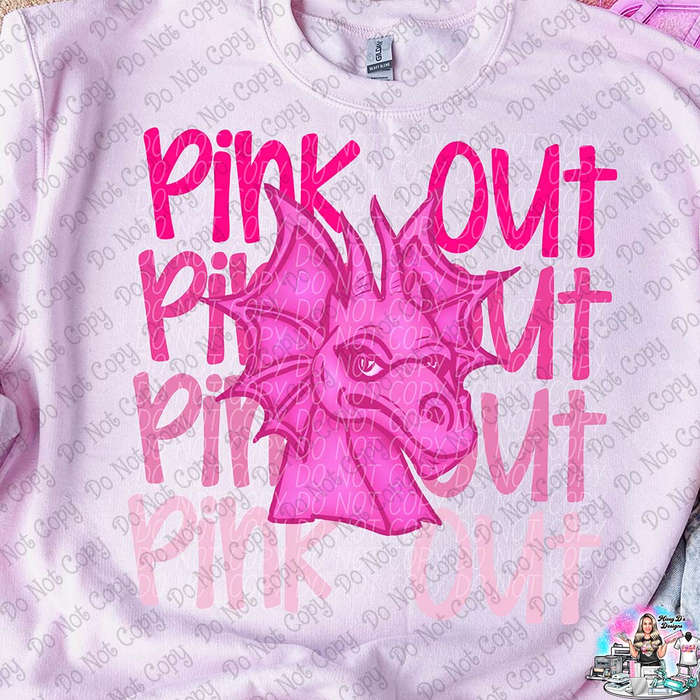 Pink Out - Tons of Mascots to Choose From  SHIRT