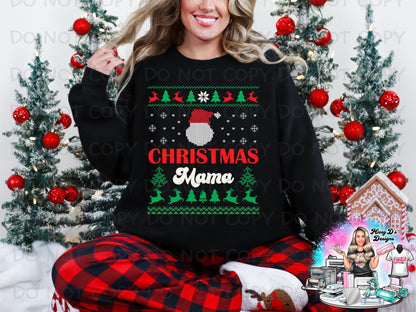 Ugly Sweater Christmas  22x80 inch Pre-made DTF Gang Sheet