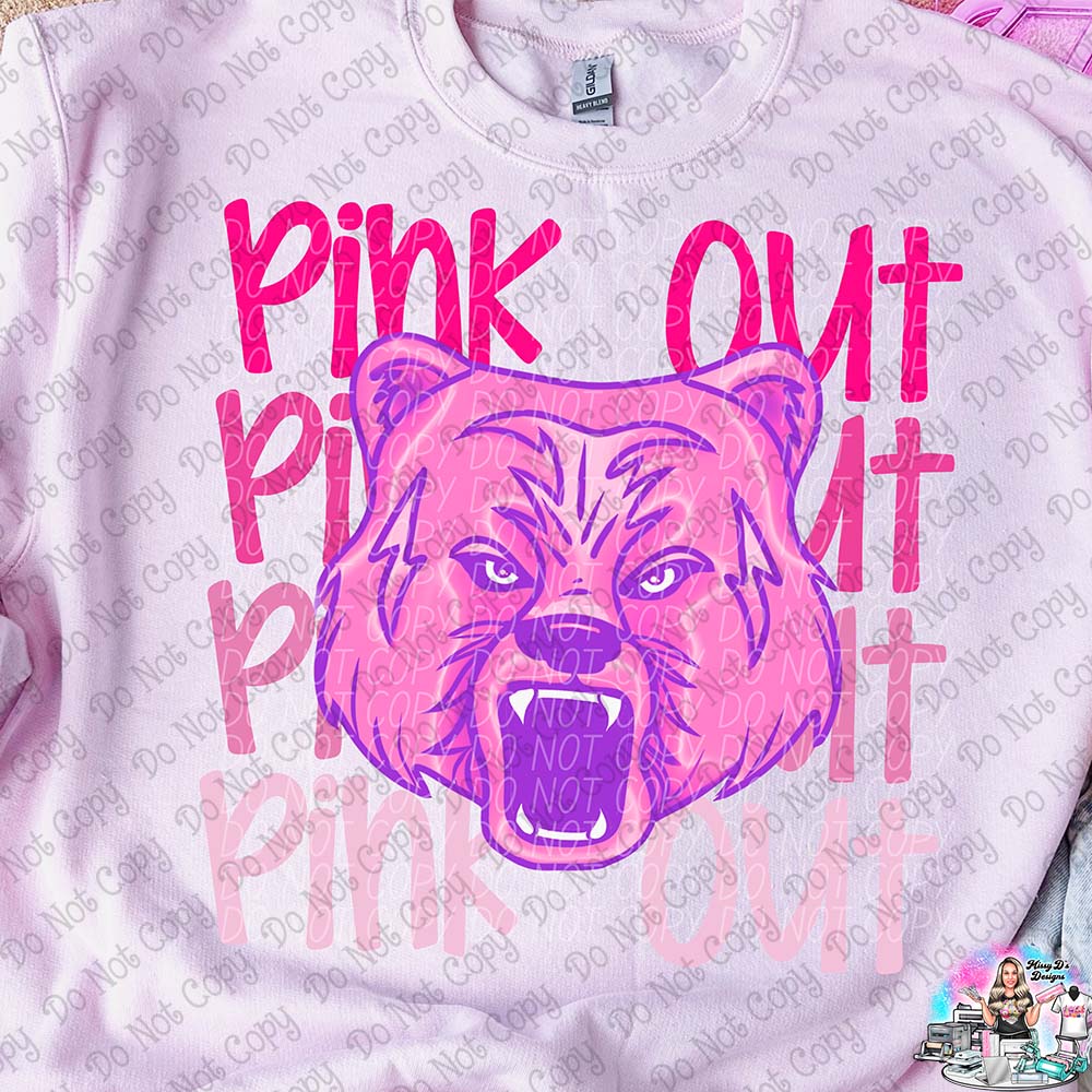 Pink Out - Tons of Mascots to Choose From  SHIRT