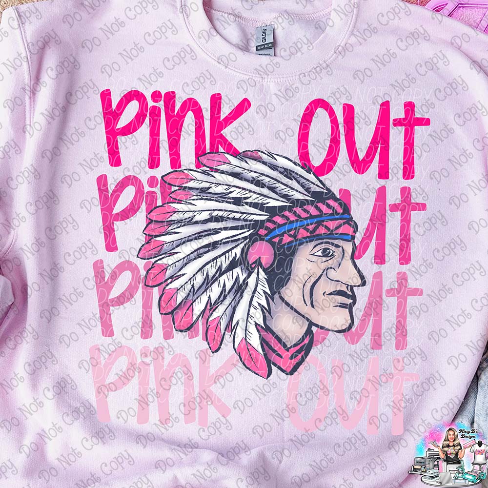 Pink Out - Tons of Mascots to Choose From  SHIRT