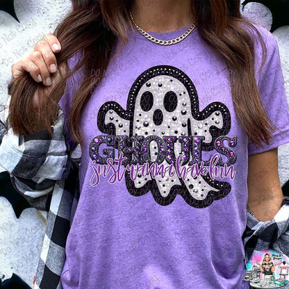 Ghouls just wanna ghostpurple 1006 Halloween DTF TRANSFER