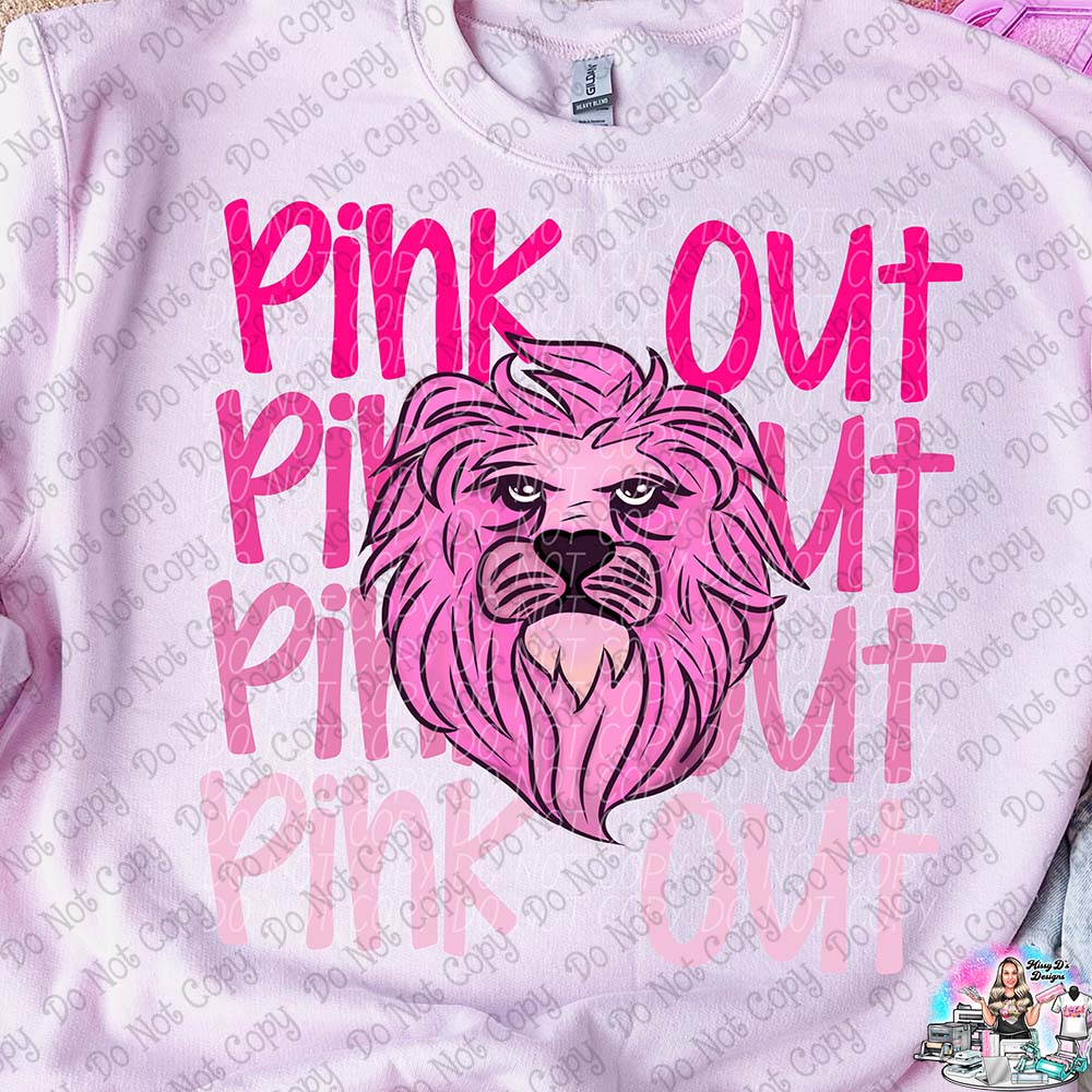 Pink Out - Tons of Mascots to Choose From  SHIRT