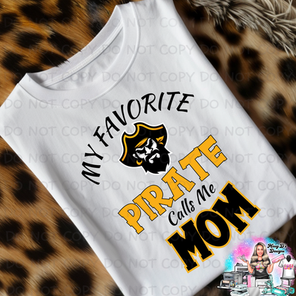 My Favorite Pirate Calls Me Grandma (Any Name) SHIRT