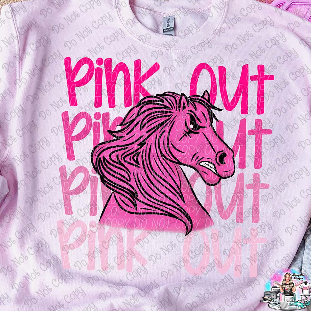 Pink Out - Tons of Mascots to Choose From  SHIRT