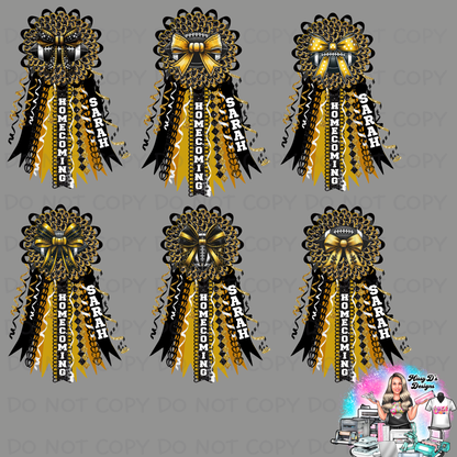 Pirates Homecoming Mum -Other mascots/colors available SHIRT