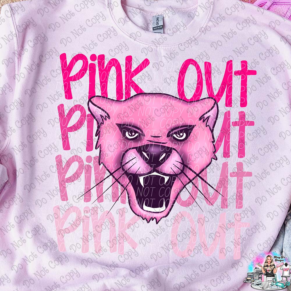 Pink Out - Tons of Mascots to Choose From  SHIRT