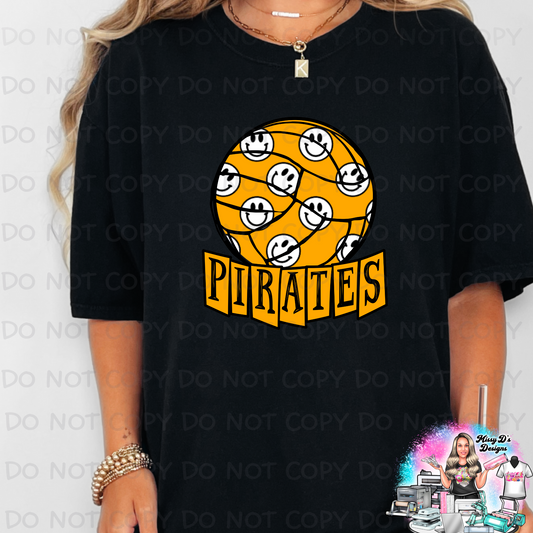 Smiley Volleyball Pirates SHIRT