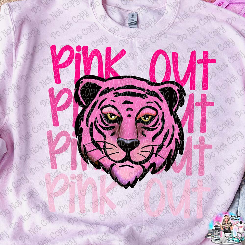 Pink Out - Tons of Mascots to Choose From  SHIRT