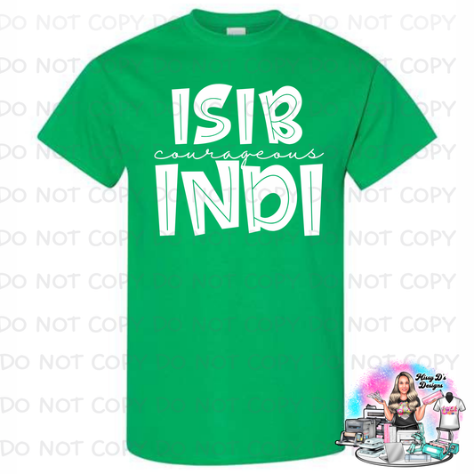 Isibindi courageous funky block Green HOUSE Shirt