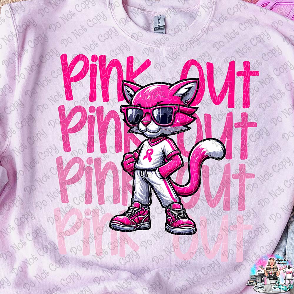 Pink Out - Tons of Mascots to Choose From  SHIRT