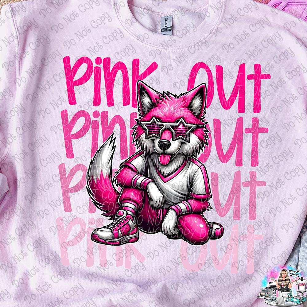 Pink Out - Tons of Mascots to Choose From  SHIRT