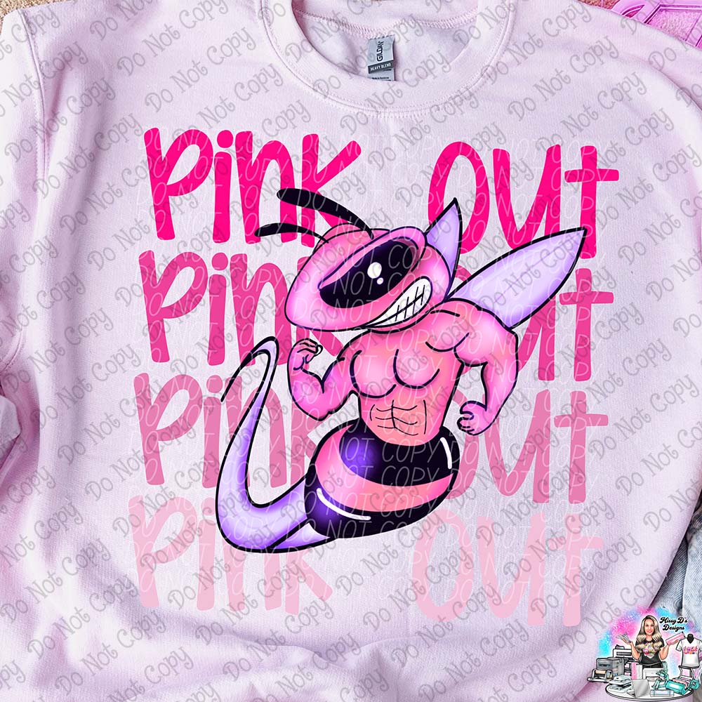 Pink Out - Tons of Mascots to Choose From  SHIRT