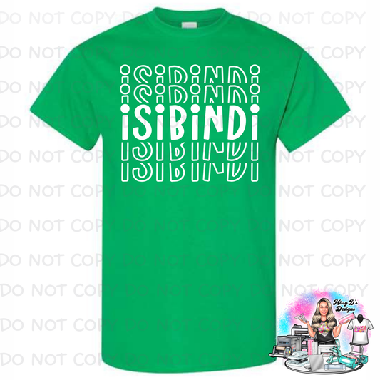 Isibindi courageous funky stacked Green HOUSE Shirt