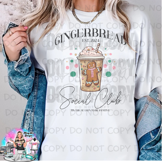 Gingerbread Social Club Tis The Season SHIRT