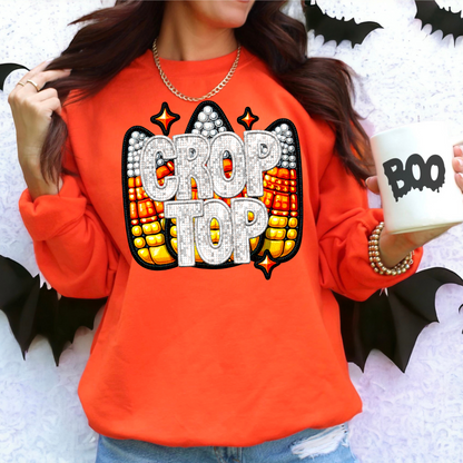 Crop Top Big Corn Fall SHIRT