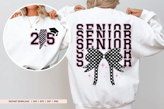 Senior 25 Checkered Coquette SHIRT