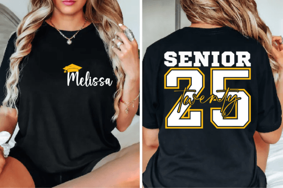 Senior Twenty 25 SHIRT with optional front pocket design