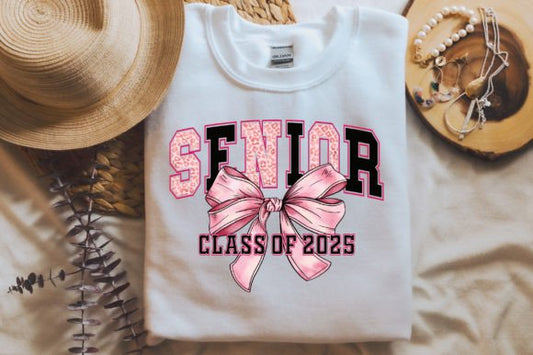 Senior Coquette Bow Class of 2025 SHIRT